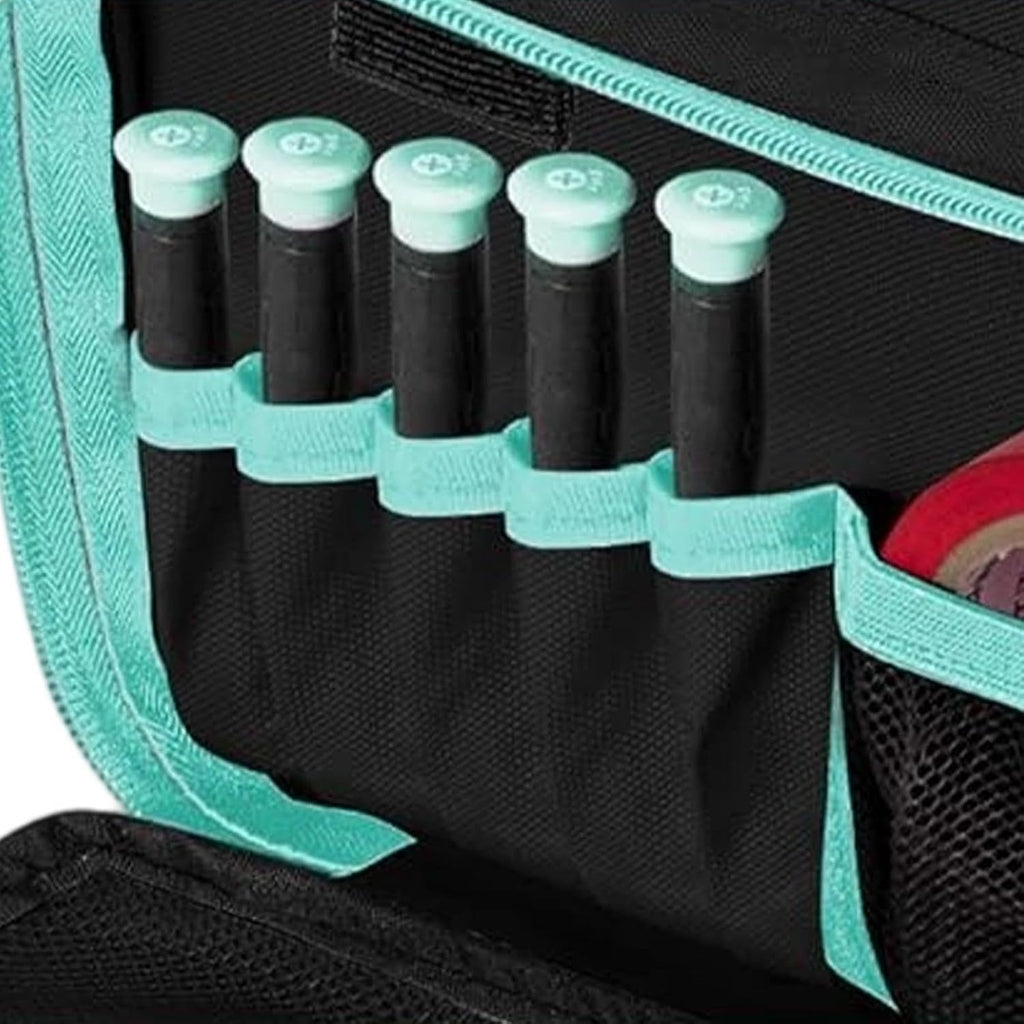 GENERIC Sac De Transport à Outils,Mallette De Rangement En Tissu Oxford - Sac à Outils | Pour Construction, Camping, Voyages, Chambres D'étudiants, Travaux De Jardinage, Électriciens Et Charpentiers