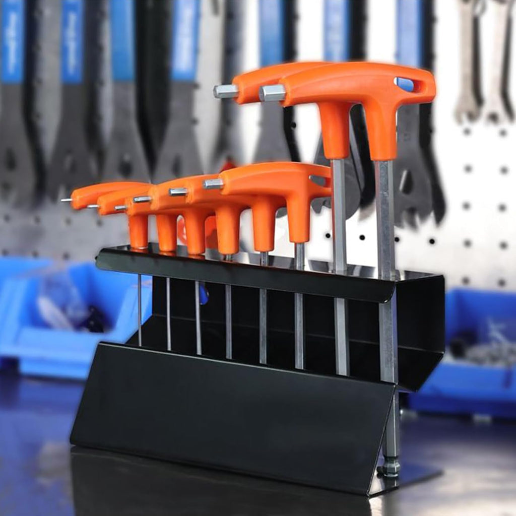 Genérico Generico Hexagonal Wrench Storage Rack Stainless Steel Tabletop Organizer, Multifunctional Tool Holder For Repair Shop, Garage, Workshop, Dorm, Living Room, Household Storage