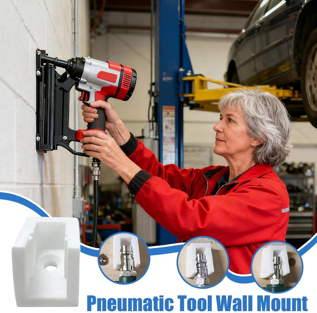 GENERIC Organiseur à Outils Pneumatiques – Support D'outils Pour économiser De L'espace – Rangement D'outils Pneumatiques Pour Outils Pneumatiques – Support Mural Pour Atelier Industriel