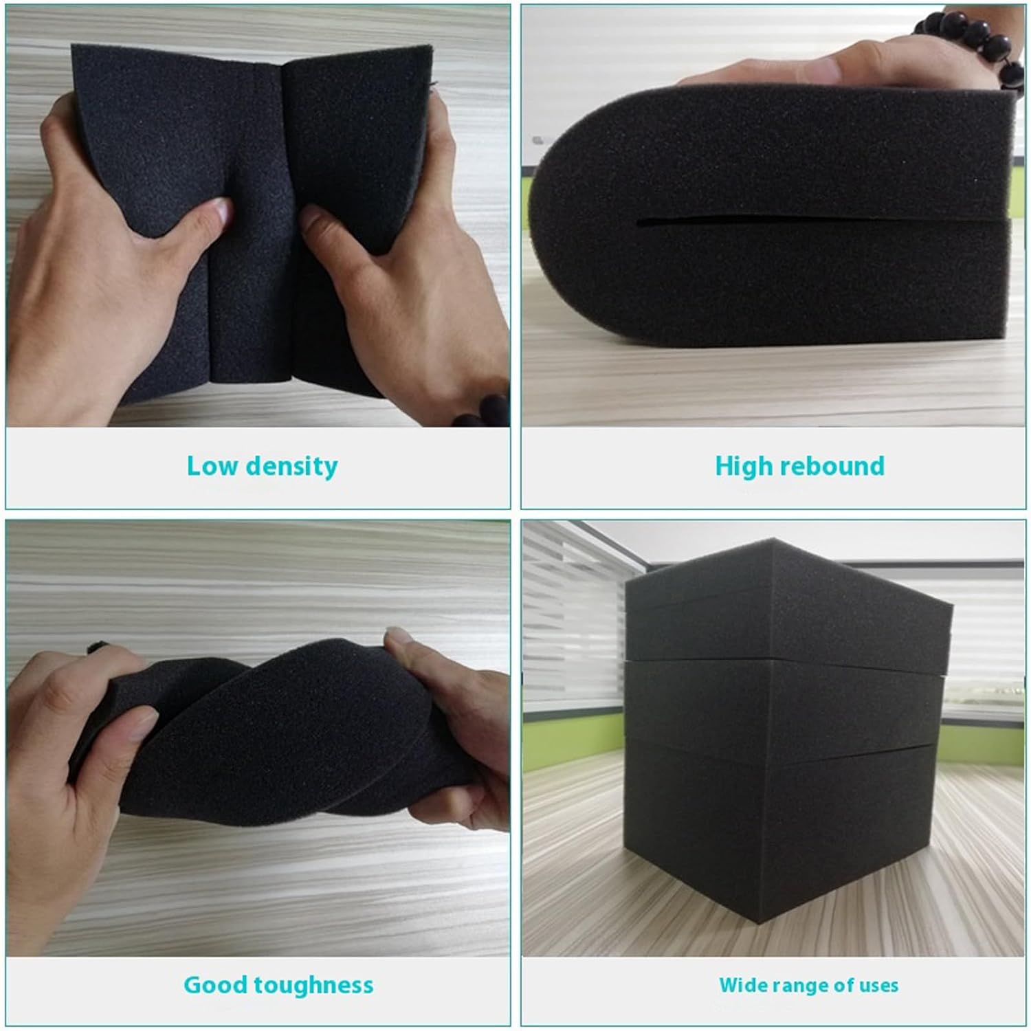  Lot De 4 Organiseurs De Boîte à Outils Légers En Mousse Pour Valises D'avion, Tiroirs, Outils De Rangement, étui De Protection, Inserts En Mousse