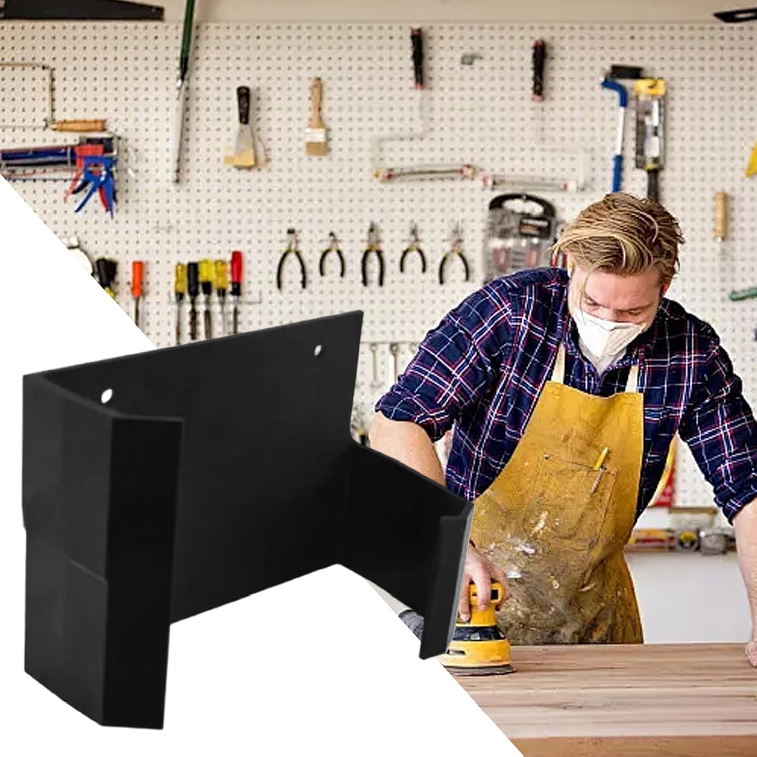 GENERIC Étagère De Rangement Pour Outils électriques – Étagère De Rangement Sans Fil Robuste Pour Garage, Perceuse électrique, Marteau, Tournevis, Maison, Atelier, Réparation Automobile, Cour, Jardin
