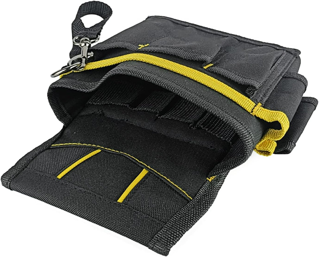 Sac à Outils Portable En Tissu Oxford Pour Voiture Avec Ceinture De Taille, Sacs De Rangement Portables Teintés Pour Fenêtre, Sac à Outils, Pochette Utilitaire Pour Homme