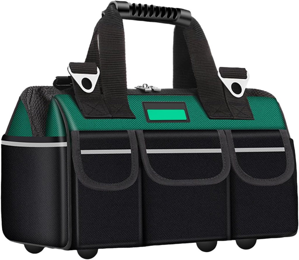 GENERIC Oxford Sac à Outils De Grande Capacité, Sac De Travail Avec Bandoulière, Porte-outils Avec Plusieurs Poches, Sac à Main Pour Le Travail, La Construction, L'extérieur, La Voiture, Le Dortoir