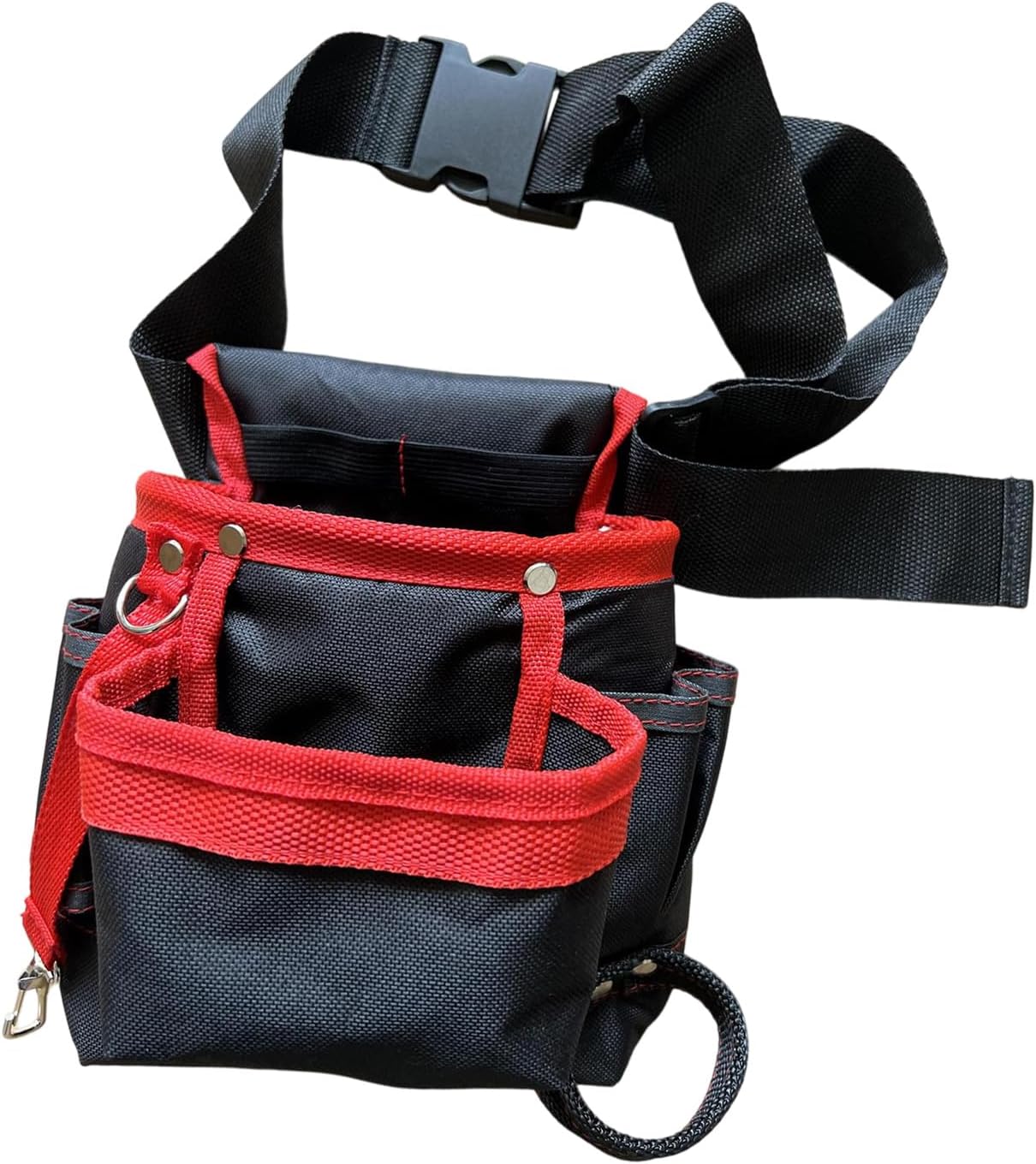  Sac Banane Multifonctionnel, Poches à Outils, Sac En Tissu Oxford, Organisateurs De Maintenance, Sacs Hanches, Porte-ceinture, Ceinture Réglable En Tissu Oxford, Plusieurs Poches Pour Une Efficacité
