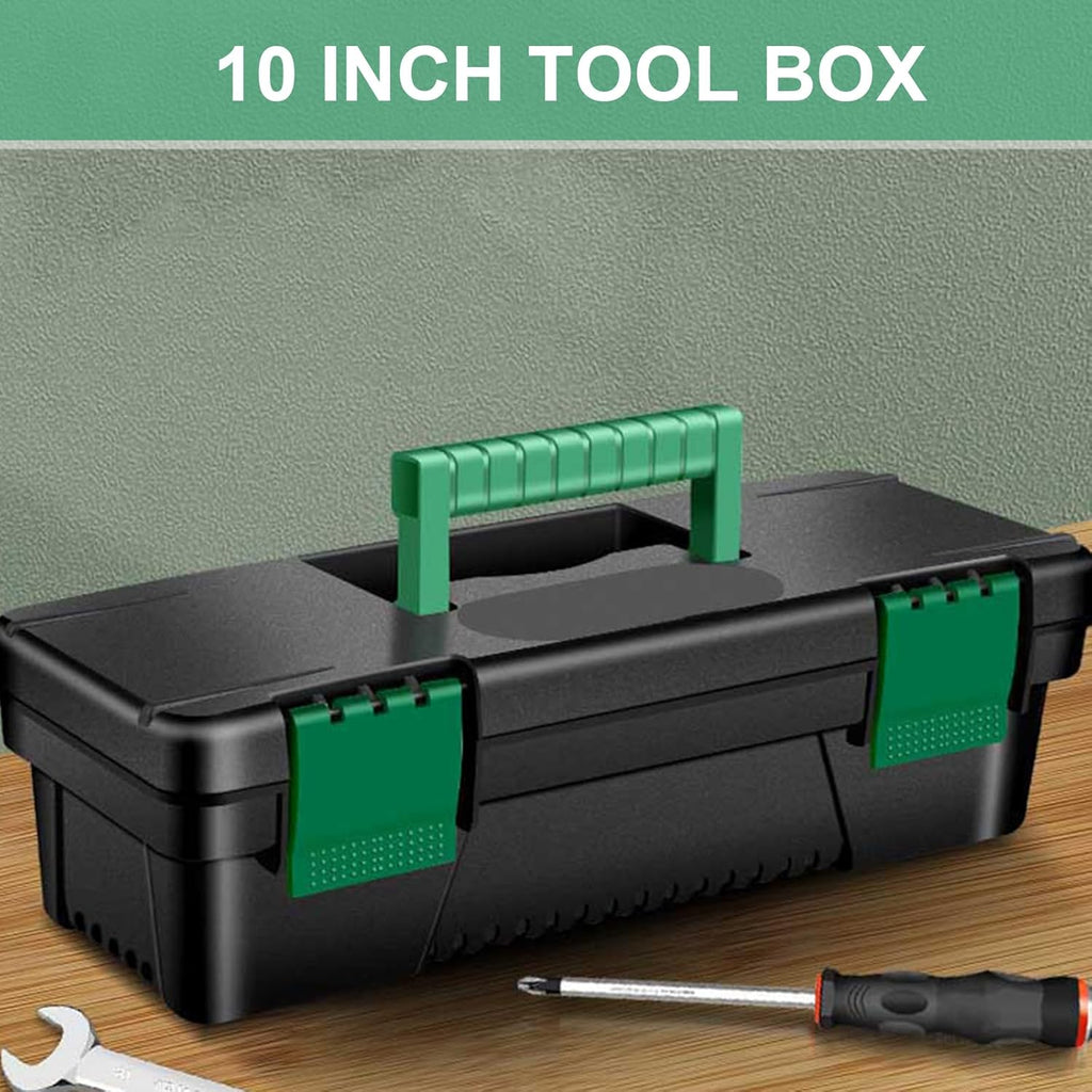  Boîte à Outils De 25,4 Cm Pour Travaux Manuels, Grande Boîte à Outils Avec Poignée