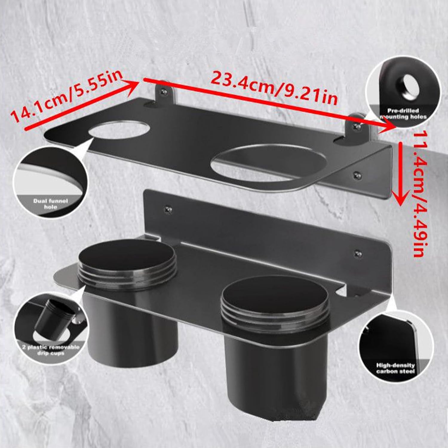  Support Pour Entonnoir à Huile | Organiseur De Rangement, Support Mural Pour Camping, Abri De Jardin, Remorque, Maison, Cuisine, Salle De Pause, Garage