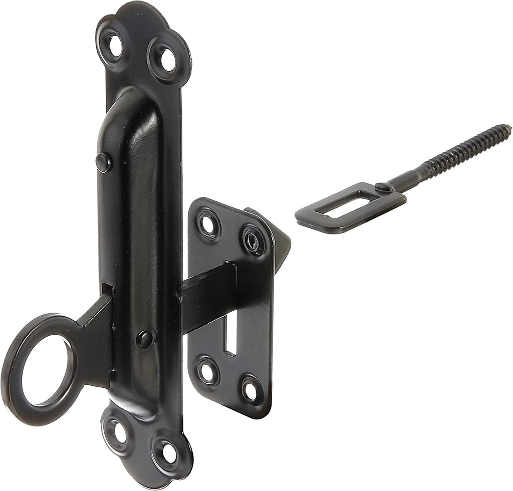  Alberts 307097 Shutter Stop | With Mounting Plate | In Black | 150 X 38 Mm