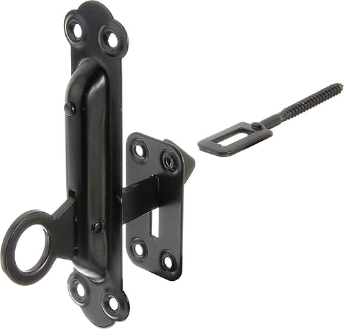  Alberts 307097 Shutter Stop | With Mounting Plate | In Black | 150 X 38 Mm