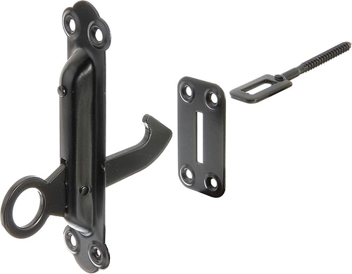  Alberts 307097 Shutter Stop | With Mounting Plate | In Black | 150 X 38 Mm