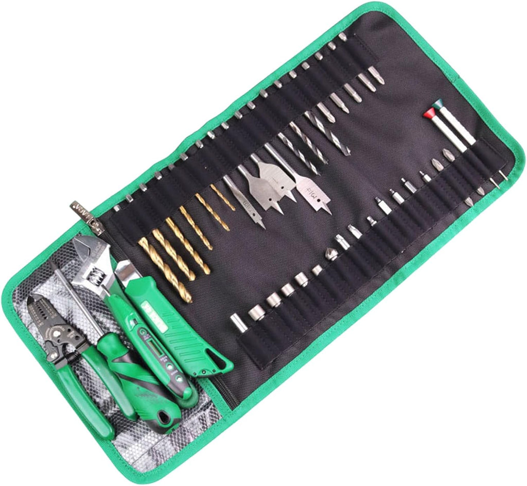  Sac à Outils Portable Pour Embouts De Tournevis Avec Compartiment En Maille Zippée Sécurisé Pour Techniciens Et Amateurs De Technicien Professionnel