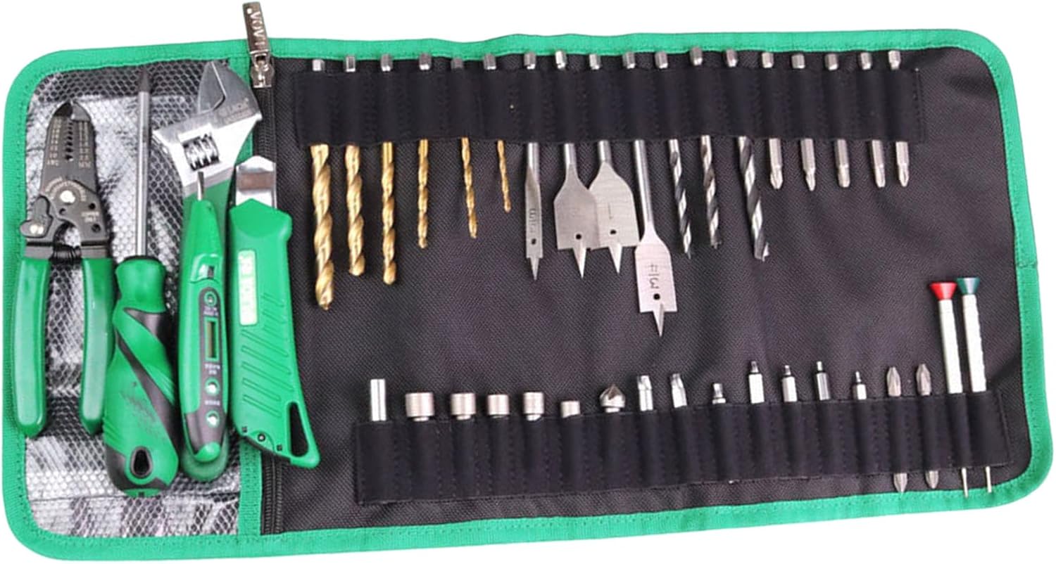  Sac à Outils Portable Avec Compartiment En Maille à Fermeture éclair Pour Techniciens Et Amateurs