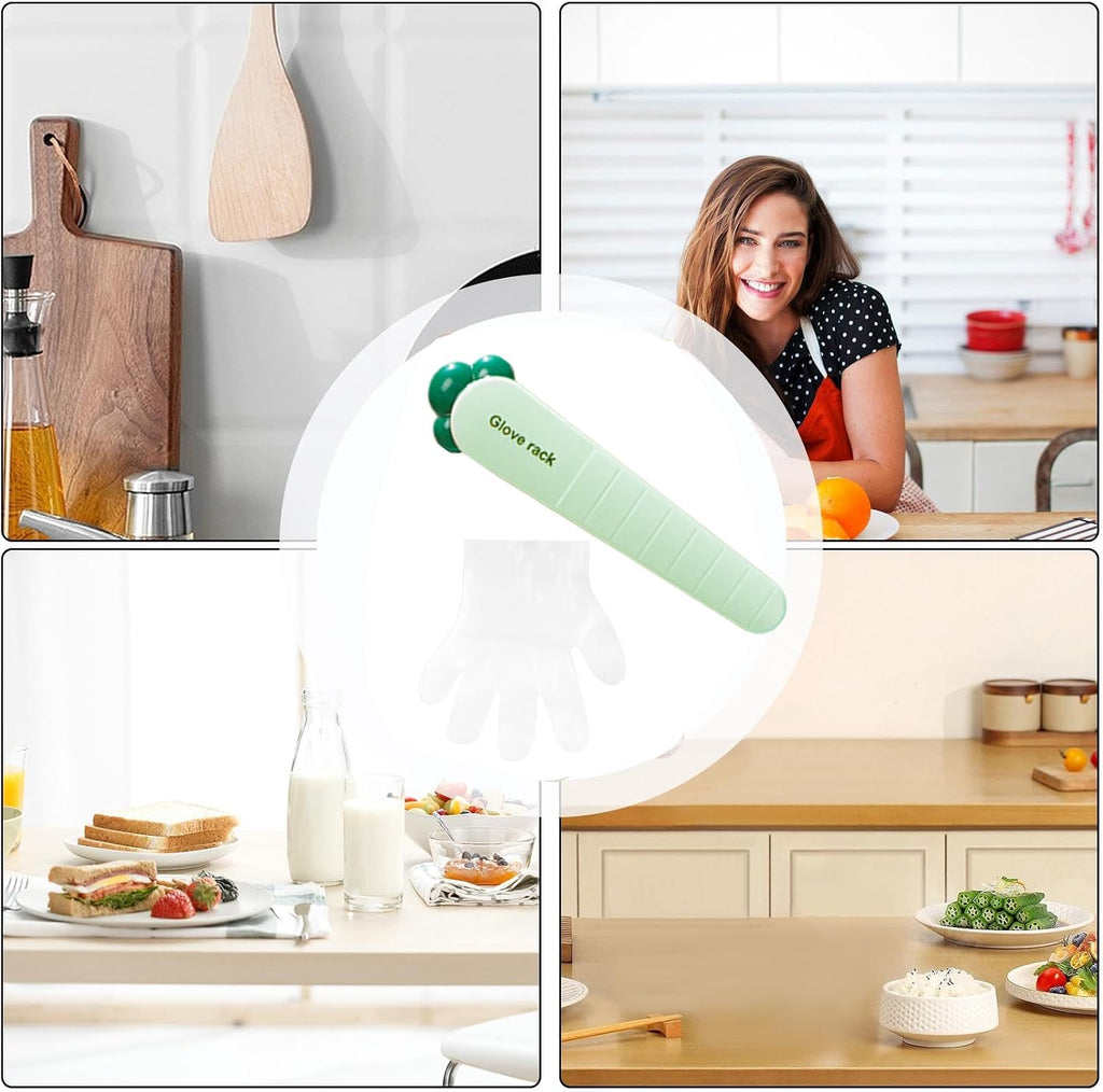 GENERIC Support Mural Pour Gants En Forme De Carotte, Rangement Multifonction Peu Encombrant Pour Portes De Réfrigérateur, Murs De Cuisine, Organisation De La Maison, 20 X 2 Cm