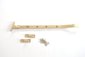  One Stop DIY 200mm Aluminium Window Locks - Gold Finish