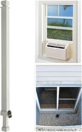  Ideal Security BK111W Adjustable Security Bar For Patio Or Window Door With Child Safety Lock, White, 40-68 Cm