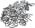  Lot De 50 Crochets De Rideaux Robustes Polyvalents Et Faciles à Installer Pour Améliorer L'esthétique De La Maison Dans Plusieurs Paramètres De Quincaillerie De Fenêtre De Bureau