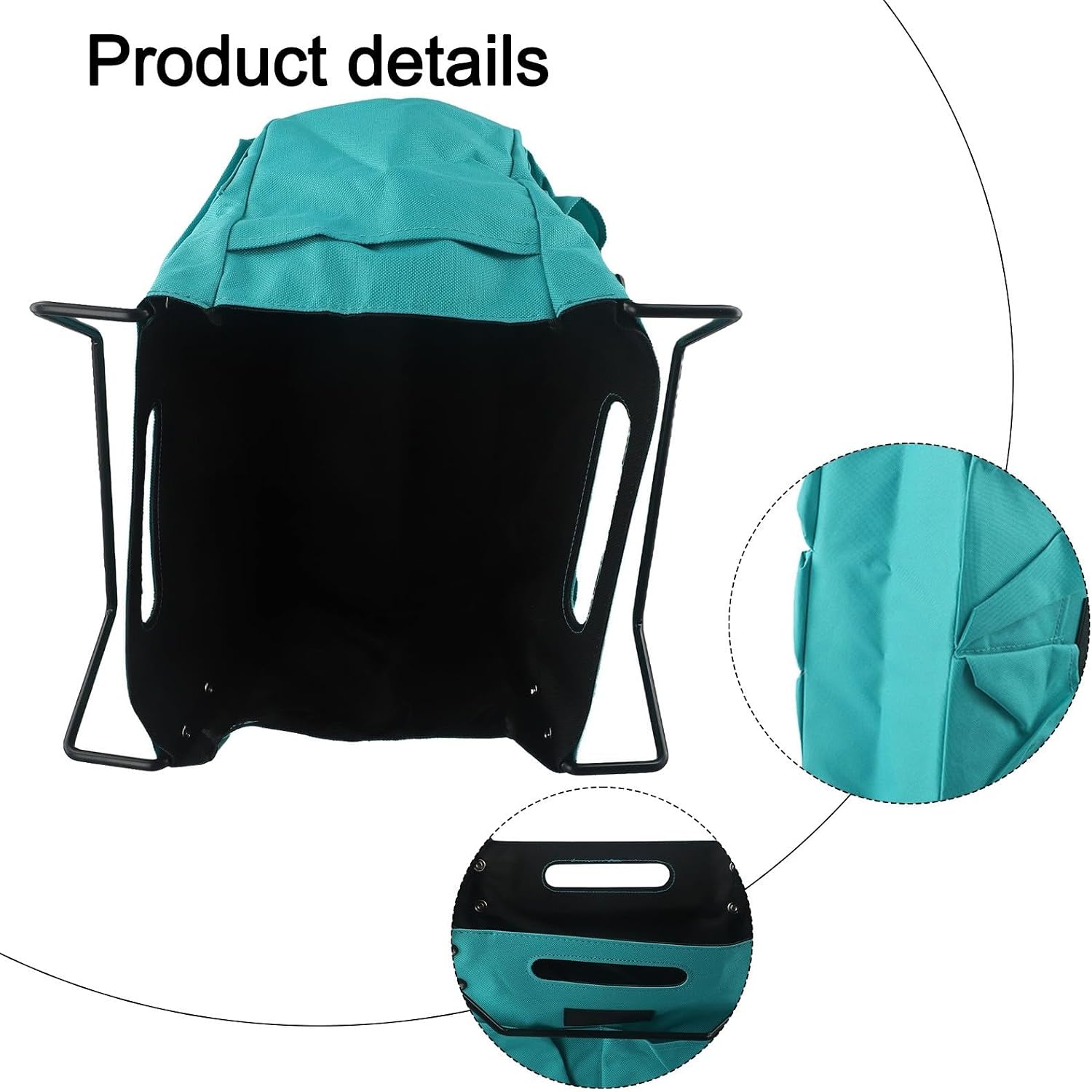  Sac à Outils Portable Et Robuste En Tissu Oxford 600D Avec Intérieur Spacieux Et Options De Rangement Latérales Pratiques (26 X 21 X 20 Cm)
