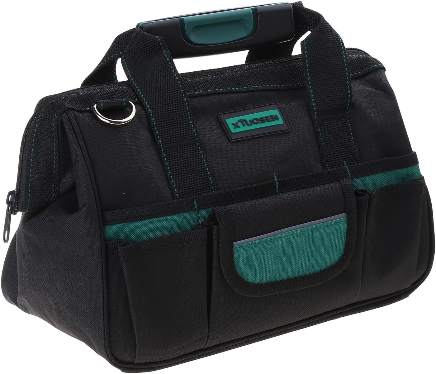  Sac à Outils En Tissu Oxford Avec Plusieurs Compartiments De Grande Capacité Pour électriciens, Réparation à Domicile