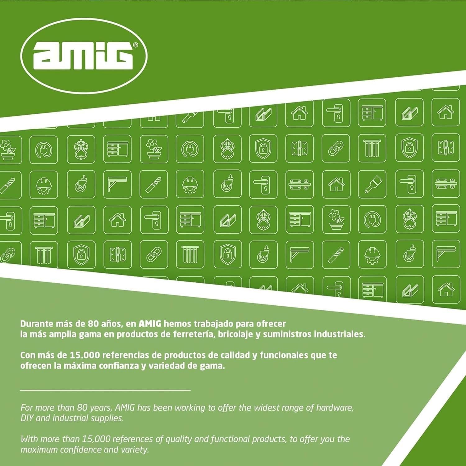  Amig - Roulement De Fenêtre | 2 Unités | 56x14mm | 2 Roues | Boîtier En Nylon Avec Roulements à Billes | Pour Fenêtres Coulissantes | Nylon Noir