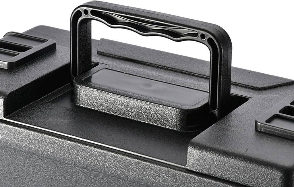  Mallette à Outils De Pêche Portable Et Résistante - Design Compact - Boîte à Outils Verrouillable Pour L'intérieur Et L'extérieur