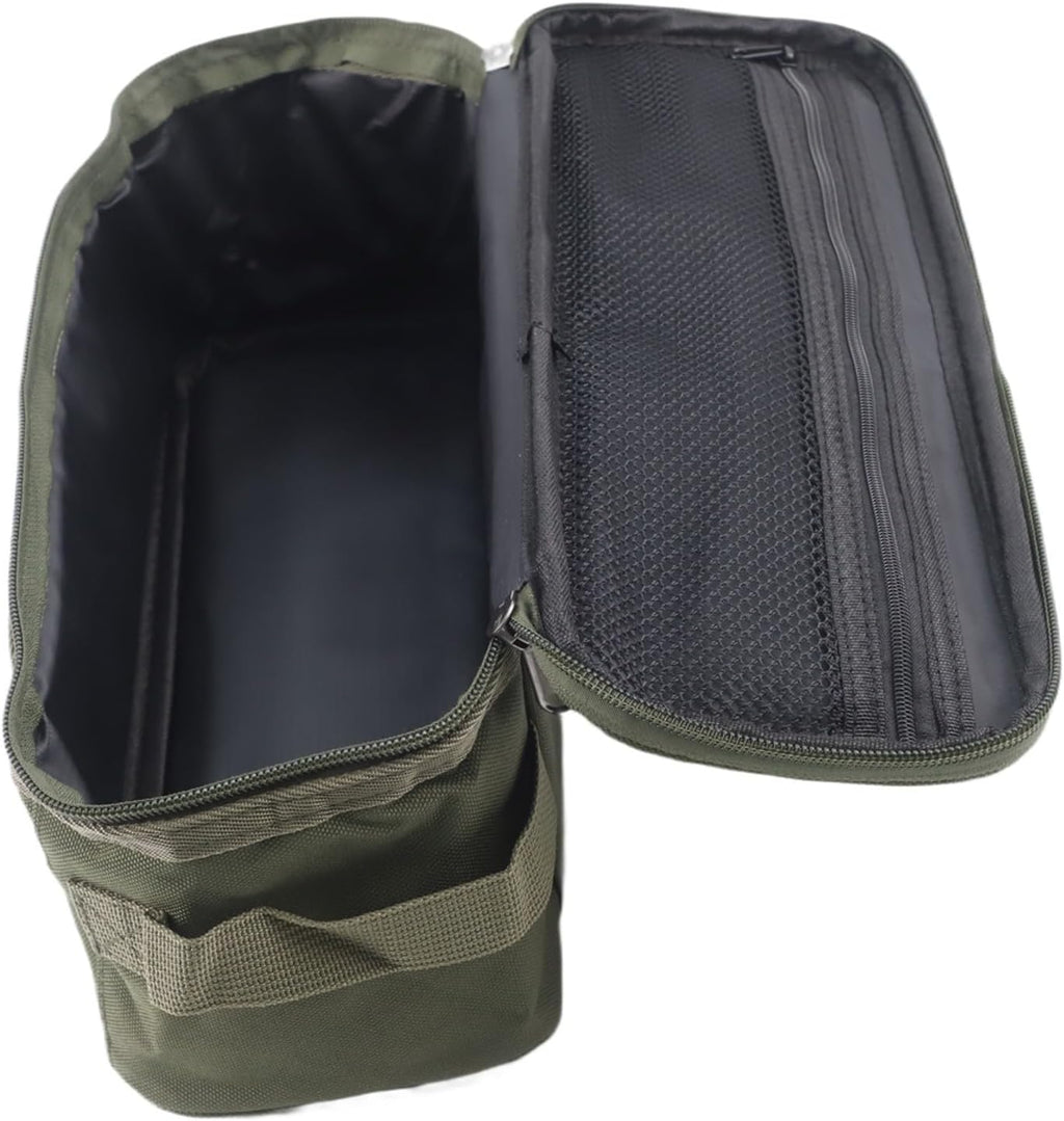  Sac De Rangement Pour Piquets De Tente De Camping, Sac De Transport Robuste En Tissu Oxford Pour Piquets, Clous, Outils De Corde, Sac Fourre-tout En PVC Résistant à L'humidité Avec