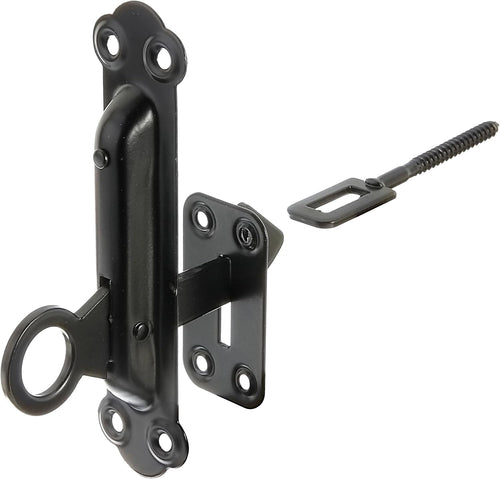  Alberts 864187 Shutter Stop | With Mounting Plate | In Black | 150 X 38 Mm | Kit Of 10