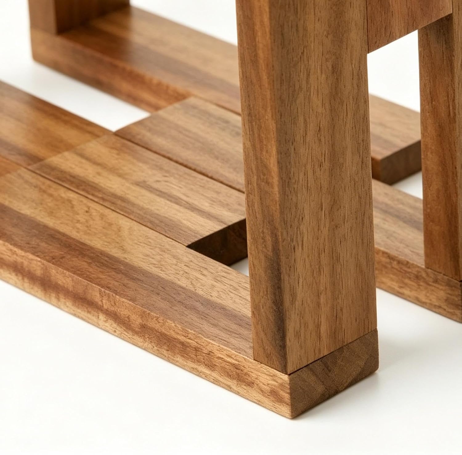  Generisch Étagère à Panneaux, Réglable Et Extensible, En Bois, Pour Livres, Magazines, Dossiers, Bureau, Bibliothèque, Armoire, Salon, Chambre à Coucher