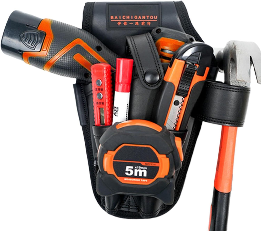 Genérico Tool Waist Bag, Multi Pocket Organizer, Utility Tool Poches, Technician Tool Belt, Tools Waist Organizer Featuring Construction And Adjustable Straps, Making It Suitable For Electricians