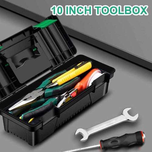  Boîte à Outils De 25,4 Cm Pour Travaux Manuels, Grande Boîte à Outils Avec Poignée