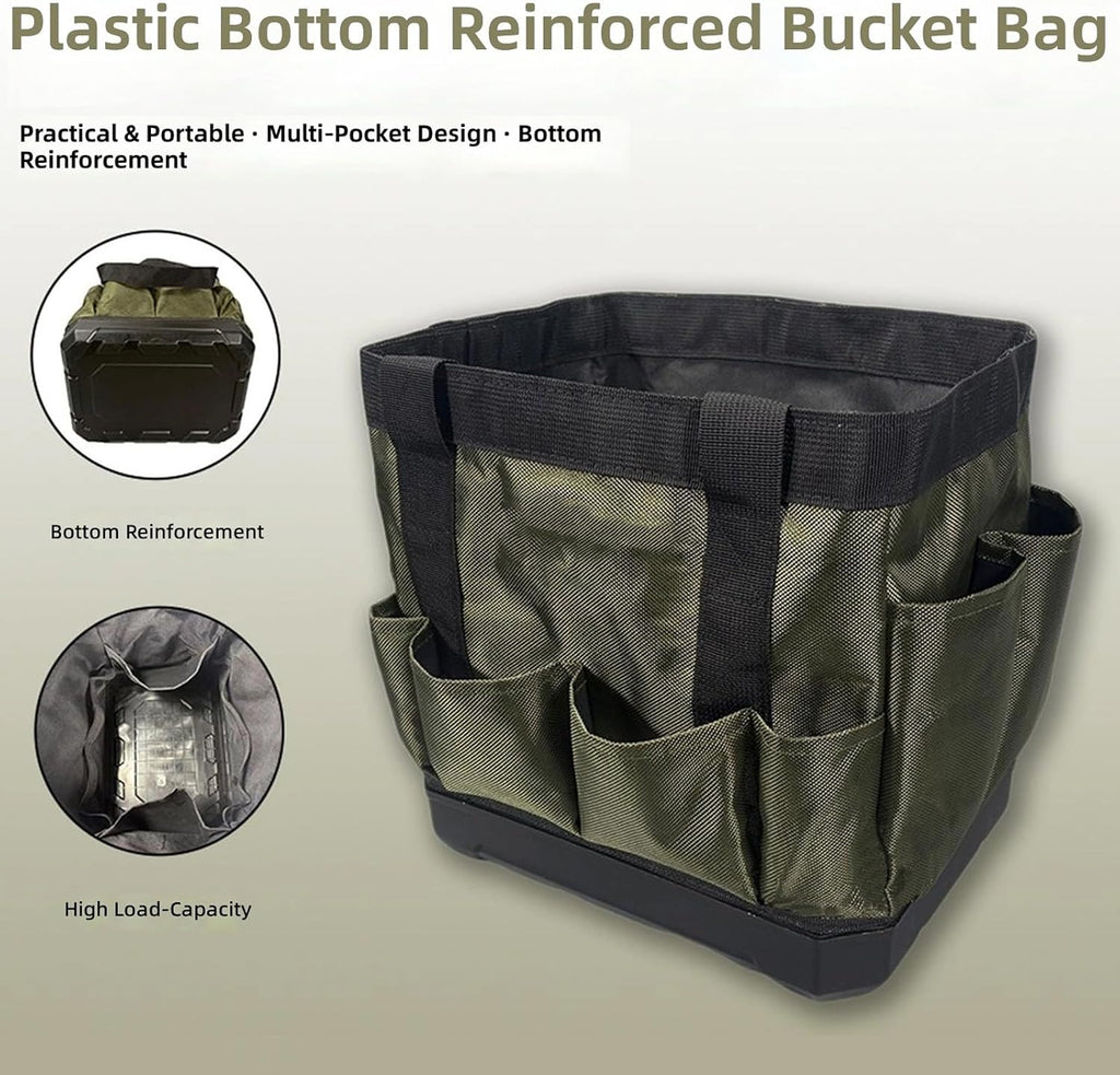  Outil Robuste Renforcé Avec Prise En Main Confortable Pour électricien équipement De Plein Air Sac De Rangement De Jardin Université Poignée Renforcée En Tissu
