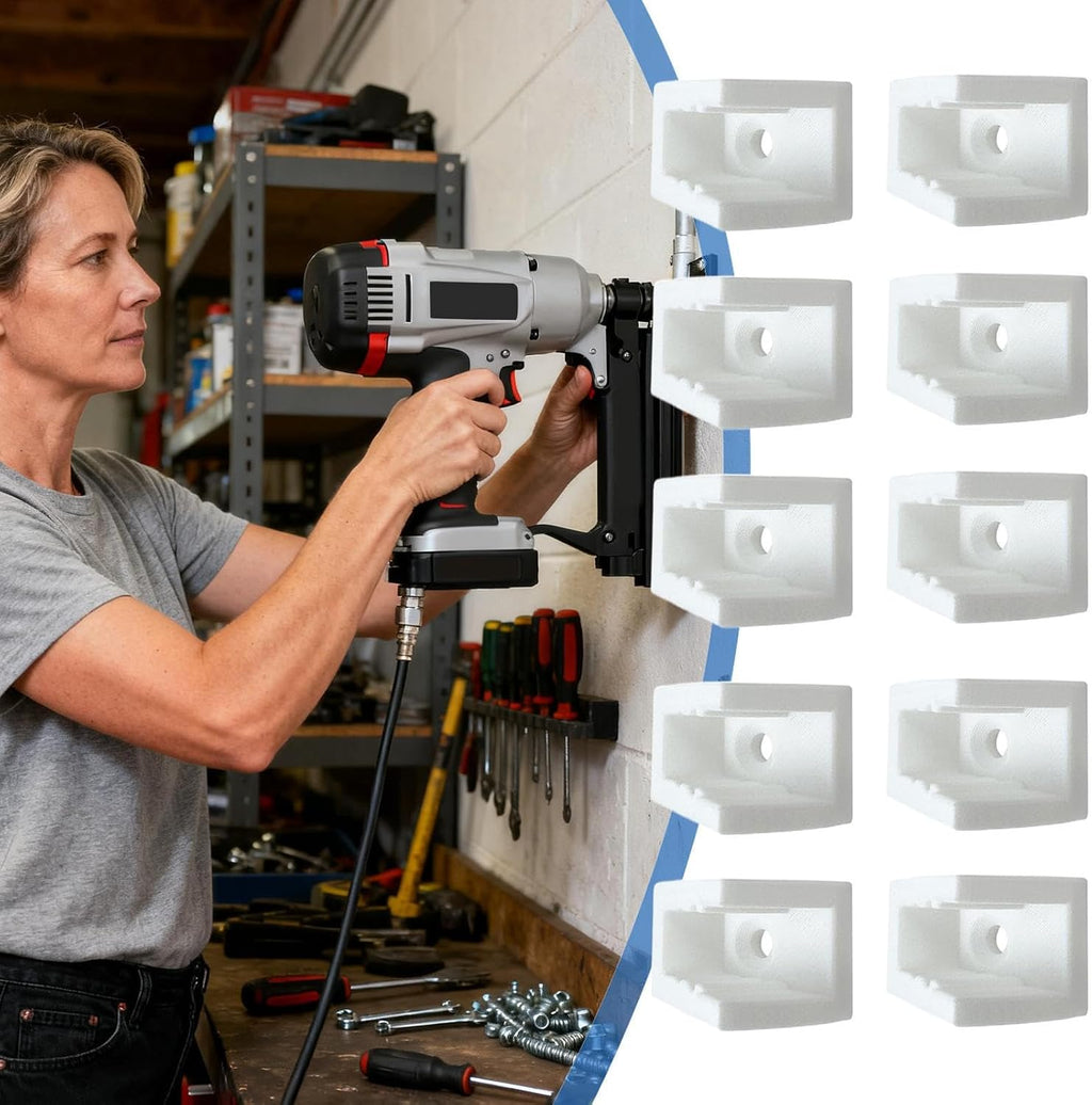 GENERIC Organiseur à Outils Pneumatiques – Support D'outils Pour économiser De L'espace – Rangement D'outils Pneumatiques Pour Outils Pneumatiques – Support Mural Pour Atelier Industriel