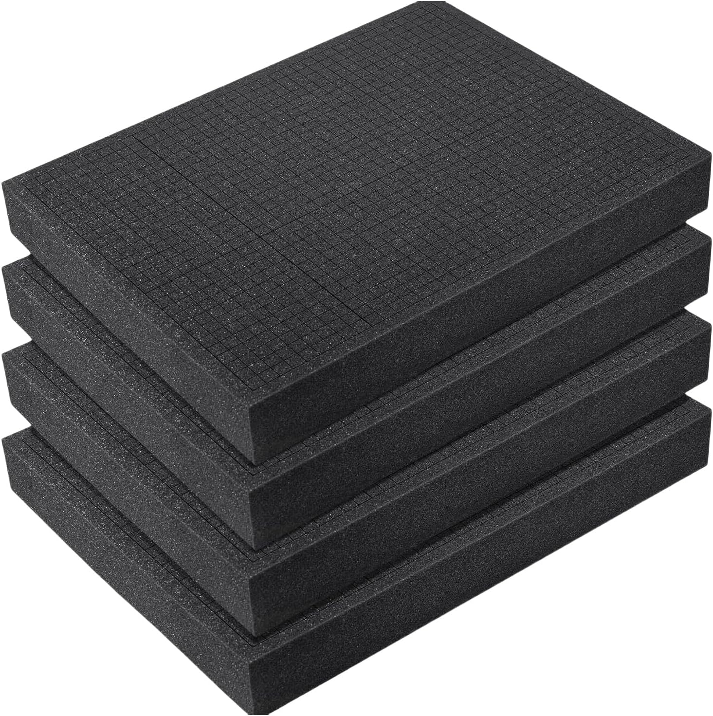  Lot De 4 Organiseurs De Boîte à Outils Légers En Mousse Pour Valises D'avion, Tiroirs, Outils De Rangement, étui De Protection, Inserts En Mousse