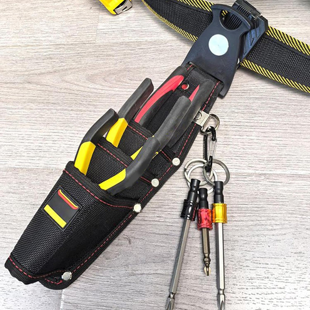 GENERIC Pochette De Travail, Organiseur De Poche Imperméable Pour Charpentier, Petit Porte-outils Résistant à L'usure, Sac Utilitaire Compact Pour Homme, Femme, Menuiserie, électricien, Plomberie, Jardinage
