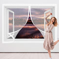 Mosquito Net For Windows 103 X 170 Cm No Drilling Magnetic Adsorption For Corridors Windows Patio, White
