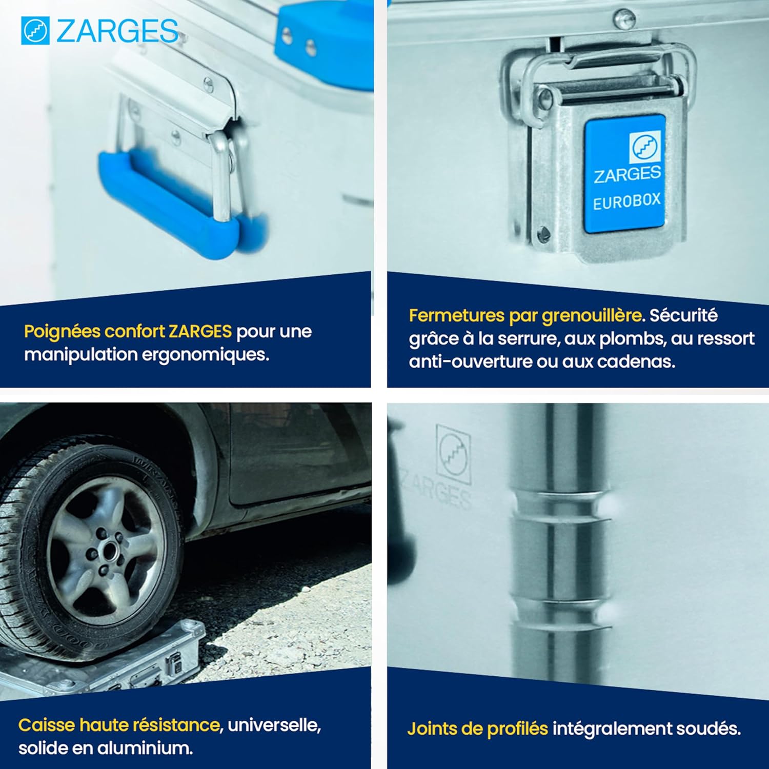  Zarges Boîtier En Aluminium K440
