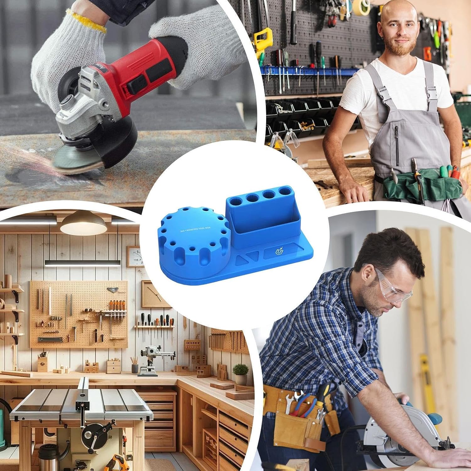  Générique Porte-Tournevis,Organisateur Multifonction Pour Outils | Rangeur De Pinces | Pour Maison Garage Atelier Salon Et Chambre