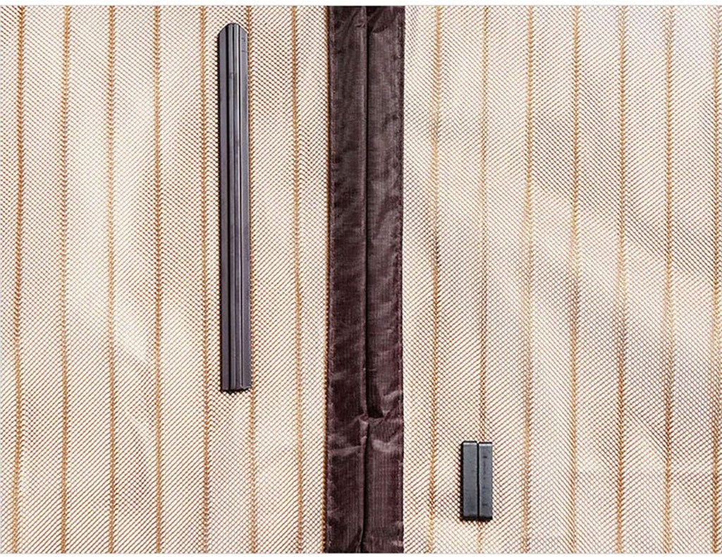  Magnetic Insect Screen For Windows With Insect Protection Magic Tape, Black, 120 X 120 Cm