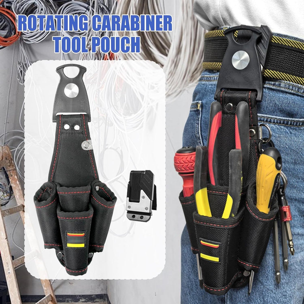  Sac à Outils D'Électricien | Grand Organiseur De Rangement Multifonction - Porte-outils De Ceinture | Pour Bricoleur, Entrepreneur, Mécanicien, Plombier, Menuisier,