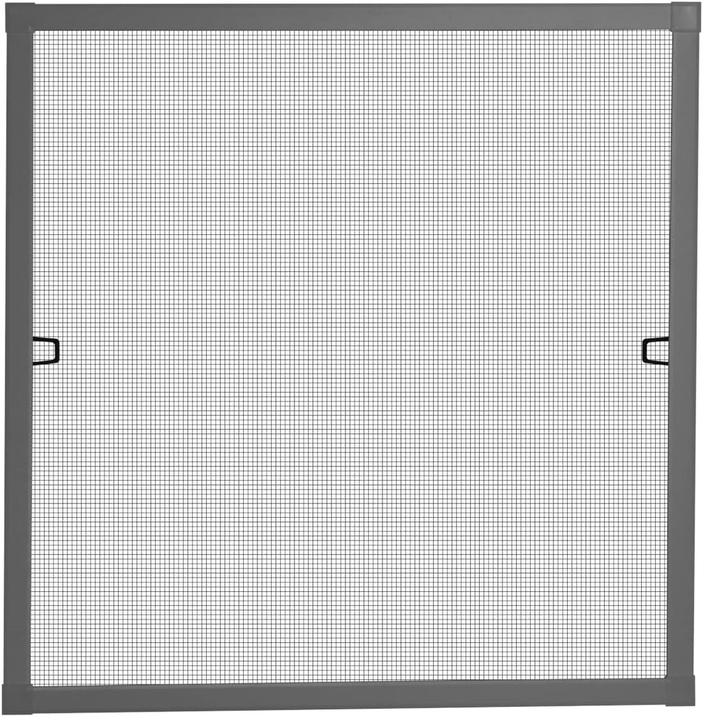  Schellenberg 70033 Insect Screen For Windows With Aluminium Frame – No Drilling – Can Be Cut To Size – 130 X 150 Cm, Anthracite