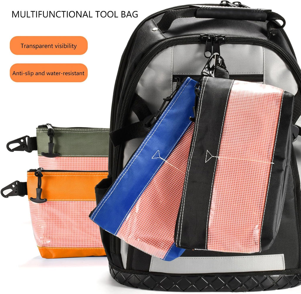  Lot De 4 Sacs De Planification En PVC Transparent étanches Contre Fixe Pour Réparation électronique Contre Outil Fixe