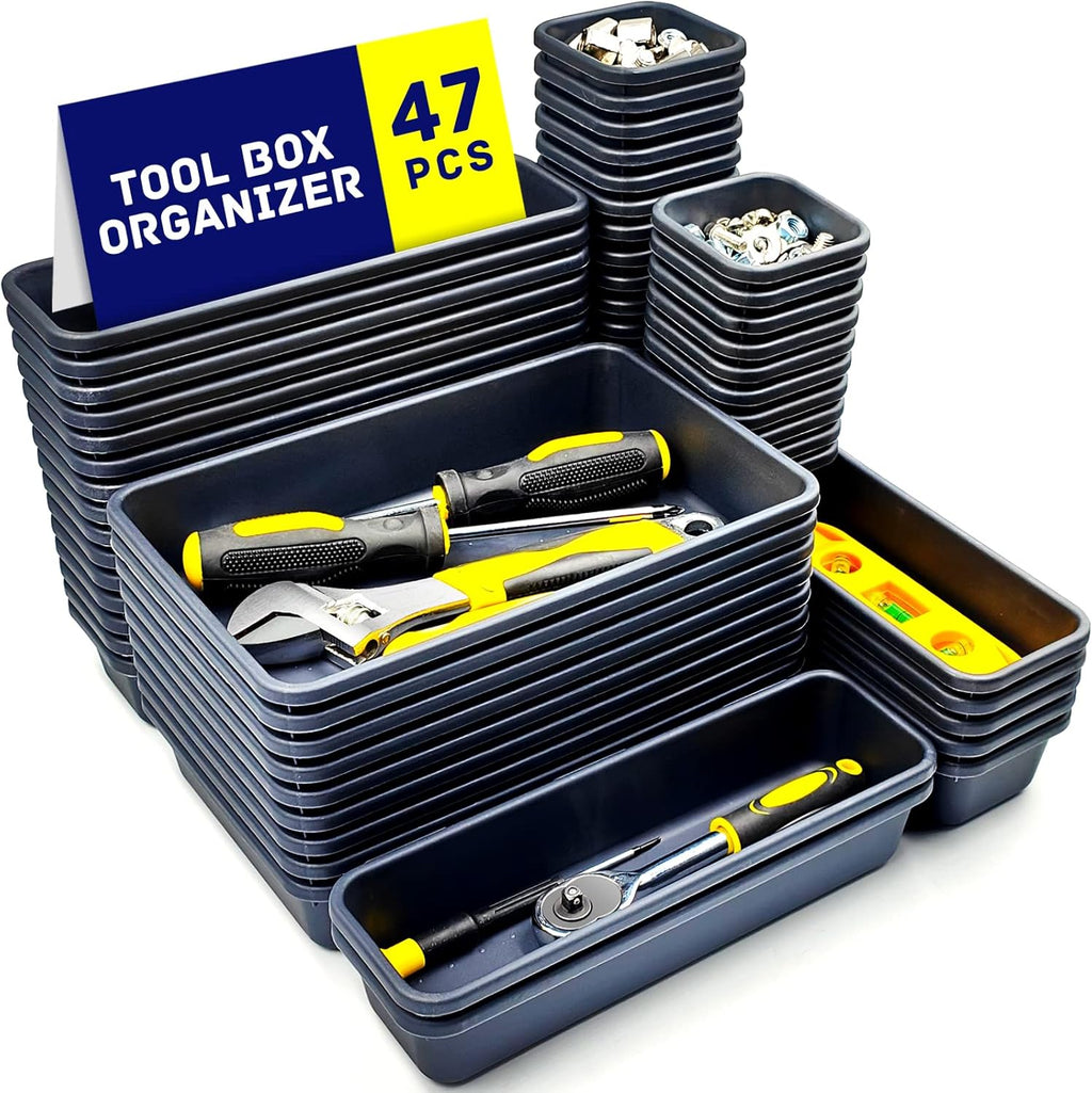  Boîte à Outils, Organisateur De Tiroir à Outils, Séparateur De Boîte à Outils, Organiseurs Et Rangement D'outils De Garage, Accessoires De Boîte à Outils Pour Armoire à Outils Roulante