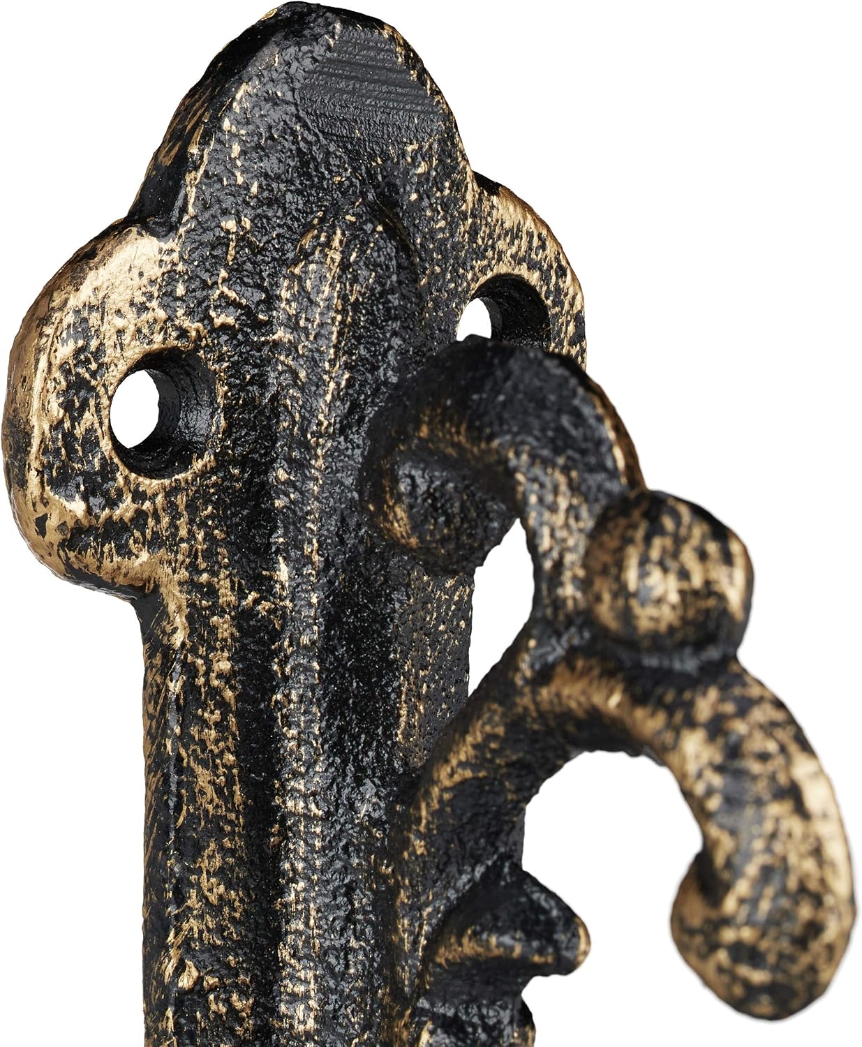  Relaxdays Set Of 2 Antique Cast Iron Bracket Wall Shelf Bracket Baroque Ornaments Bronze